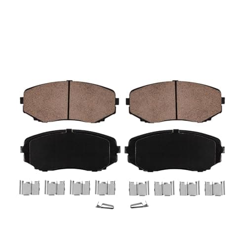 Detroit Axle - Front Brake Kit for 2007-2014 Ford Edge 07-15 Lincoln MKX Disc Brake Rotors Replacement Ceramic Brakes Pads: 12.6" inch Rotor — view 5