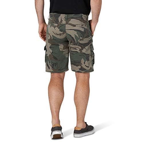 Wrangler Authentics Men's Classic Cargo Stretch Short, Green Camo, 36 — view 2
