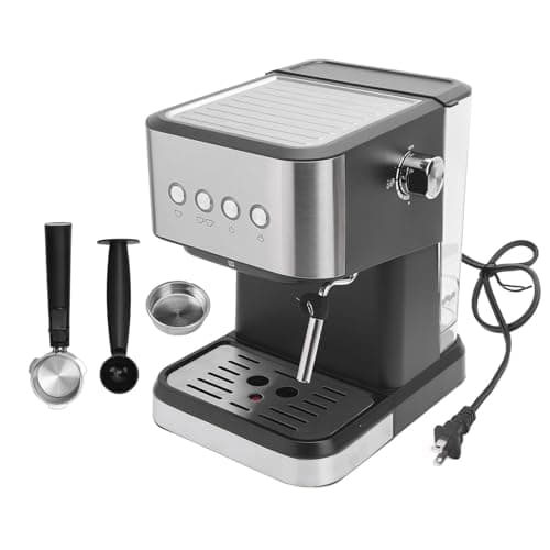 Sonew Semi Automatic 20 Bar Coffee Maker with Milk Frother Steam Wand and .5L for Cappuccino Latte US Plug 110V (US Plug 110V) — view 5