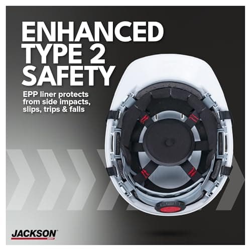Jackson Safety Sentry2 Type 2 Cap-Style Vented Hard Hat, CSA Z94.1 Class C — view 2
