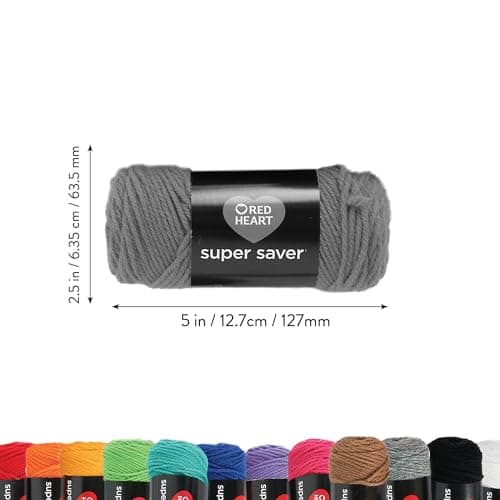 Red Heart Super Saver Super Yarn Craft Kit for Crochet & Knitting & Amigurumi Projects — view 7