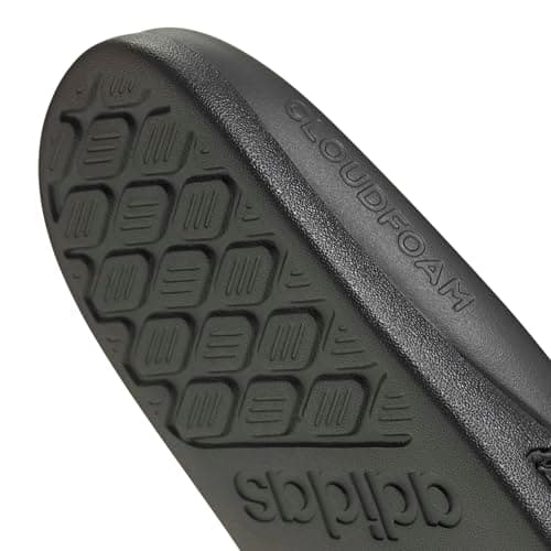 adidas Unisex-Adult Adilette Comfort 2.0, Black/Black/Carbon, 11 — view 5