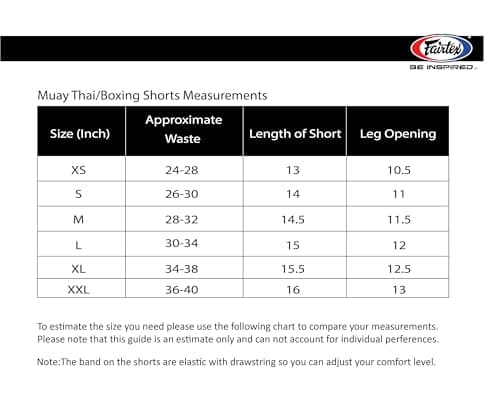Fairtex New Muay Thai Boxing Shorts Slim Cut - Black, White, Red, Orange, Blue, Yellow, S, M, L, XL (Stealth - Black, Medium)