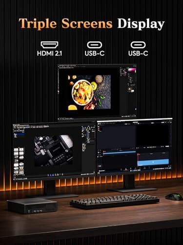 MINISFORUM AMD Ryzen 9 9955HX MS-A2 Mini PC (16C/32T, up to 5.4GHz), 32GB DDR5 1TB SSD, PCIe×16, HDMI/2x USB-C (8K@60Hz), 2X SFP+ 10G, 2X 2.5G LAN, 3X SSD M.2 (2280/22110/U.2) — view 6