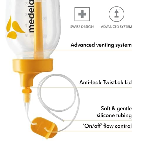 Medela Supplemental Nursing System (SNS), Specialty Nursing Device for Breastfeeding or Chestfeeding, Newly Enhanced Design with Upgraded Materials — view 2