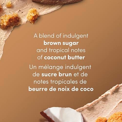 Dove pH Balanced Body Scrub, with Naturally-Derived and Sulfate-Free Cleansers, Brown Sugar & Coconut Butter, 425 g — view 5