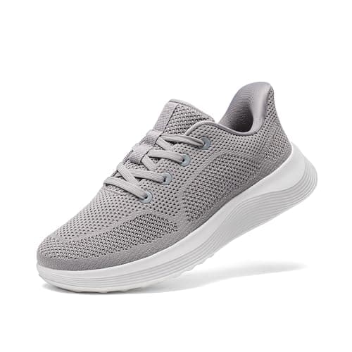 Bruno Marc Men's Slip on Walking Shoes Lightweight Breathable Comfortable Casual Sneakers,Size 11,Grey,SBWA26002M