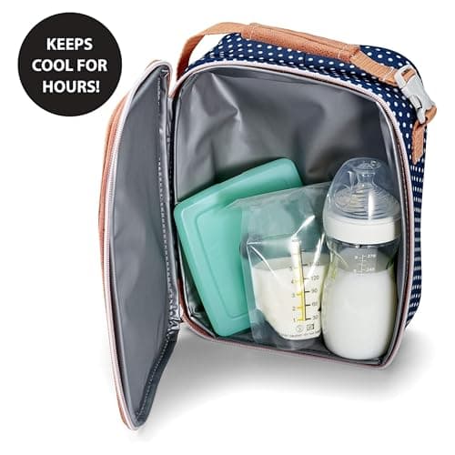 Fit + Fresh Cool Coolers Slim, Reusable Ice Packs for Lunch Bags, Beach Bags, Coolers, and More, Set of 4, Multicolored — view 4