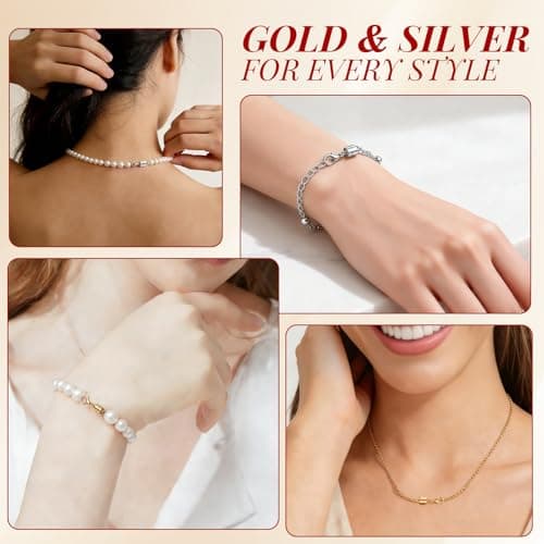 Buelkmag Magnetic Necklace Clasps and Closures 20 PCS Clasp for Necklaces — view 6