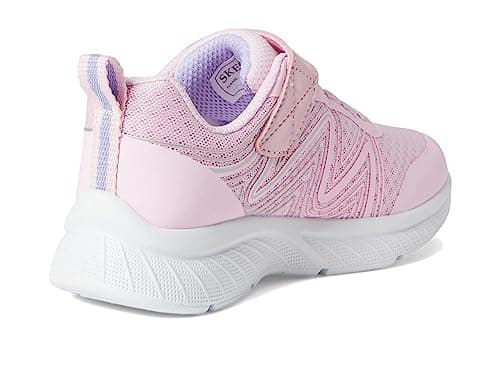 Skechers Unisex-Child Microspec Plus - Swirl Sweet Sneaker, Light Pink, 9 Toddler — view 5