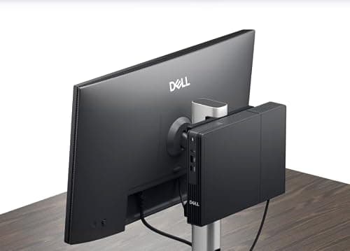 Dell OptiPlex Next-Generation, Pro Micro Business Desktop, Intel i5-14500T, 14-Core, up to 4.8 GHz, 16GB DDR5 RAM, 512GB NVMe SSD, WiFi 6E, Bluetooth, Windows 11 Pro, HDMI, DisplayPort — view 2