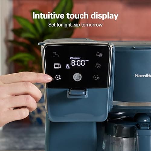 Hamilton Beach 2-Way Drip Coffee Maker & Single Serve Coffee Machine — view 7