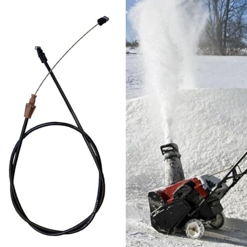 Snowblower Chute Deflector Cable 946-04238 746-04238, Tilt Control Replacement Part For CRAFTSMAN Models, Steel Wire For Winter Maintenance — view 4