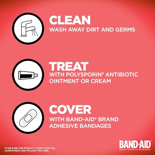 BAND-AIDBrand Flexible Fabric Adhesive Bandages for Minor Wound Care, Assorted Sizes, Family Pack, Cover and Protect Minor Wounds, Memory Weave Fabric, Gentle Removal, 50 Count — view 3
