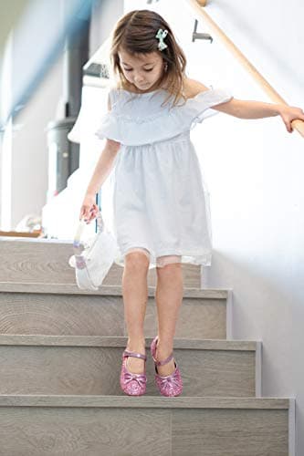 Otter MOMO Toddler/Little Girls Mary Jane Ballerina Flats Size 11 Shoes Slip-on School Party Dress Shoes — view 4