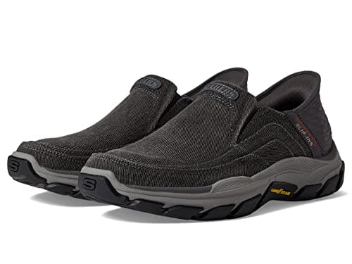 Skechers Men's Respected-Holmgren Slip-in Loafer, Char, 11