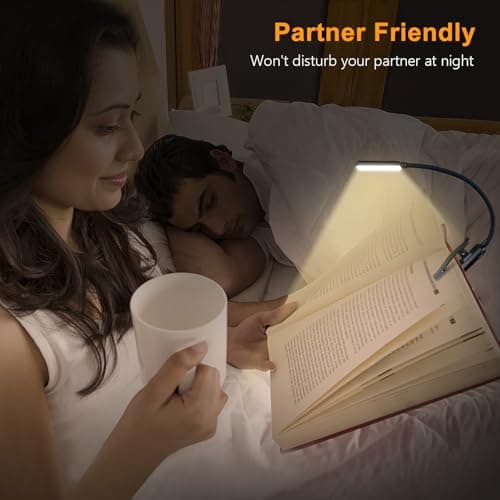 Gritin 9 LED Rechargeable Book Light for Reading in Bed — view 5