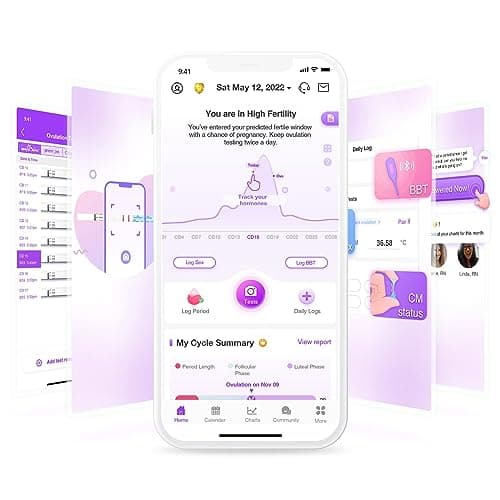 easy@Home 50 Ovulation Test Strips - Cycle & Fertility Tracker — view 5
