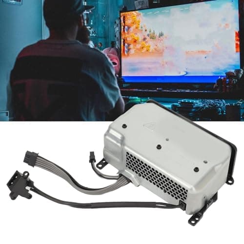Hyuduo Series X Game Console Power Adapter, Aluminum Alloy ABS Material, Quiet Efficient Heat Dissipation, Sturdy for Home Parties Clubs — view 2