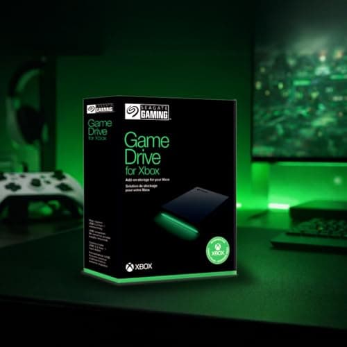 Seagate Game Drive for Xbox 5 TB External Hard Drive Portable HDD - USB 3.2 Gen 1, Black with Built-in Green LED bar, Xbox Certified, 3 Year Rescue Services(STKX5000403) — view 10