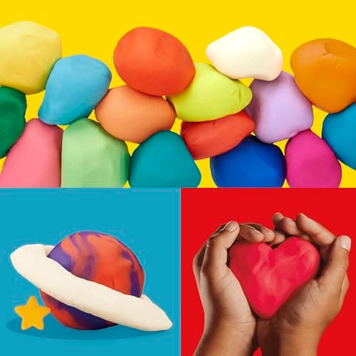 Play Doh Modeling Compound 10-Pack Case of Assorted Colors, Non-Toxic 2 oz. Cans, Back to School Gifts, Prizes, & Party Favors, Preschool Toys for Kids, Ages 2+ (Amazon Exclusive) — view 4
