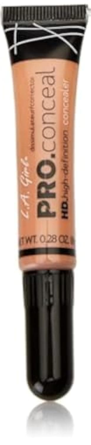 L.A. Girl - Corrector HD Pro Conceal | Cobertura completa | Aspecto natural | Minimiza líneas finas | Resistente | Larga duración, Light Yellow, 8 g — view 10