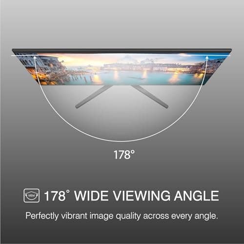 Packard Bell AirFrame 24 " FHD Monitor, 1920x1080, Ultrawide, VESA Mount, Tilt Adjust, HDMI/VGA, Slim Bezel, for Home, Office, and Light Gaming - 2 Pack — view 2