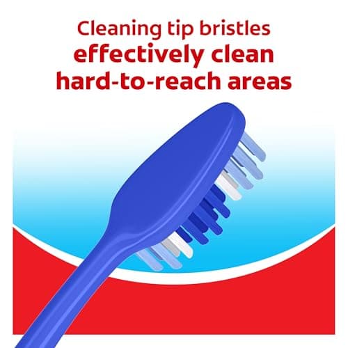 Colgate Extra Clean Toothbrush, Medium Toothbrush for Adults, 6 Pack — view 5