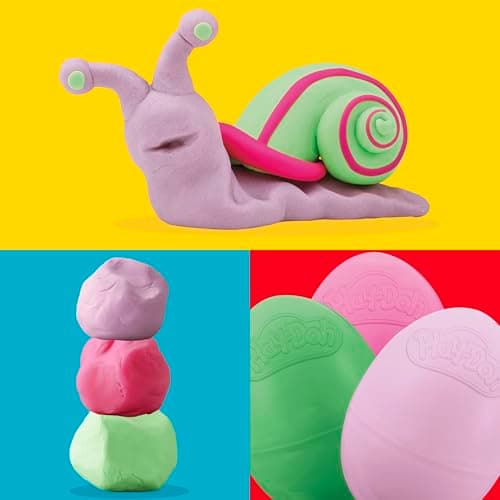 Play-Doh Eggs 24-Pack, Dinosaur & Dragon Egg Hunt Toys, Modeling Compound for Birthday Gifts & Party Favors, Easter Basket Stuffers, Kids Ages 2 and Up (Amazon Exclusive) — view 6