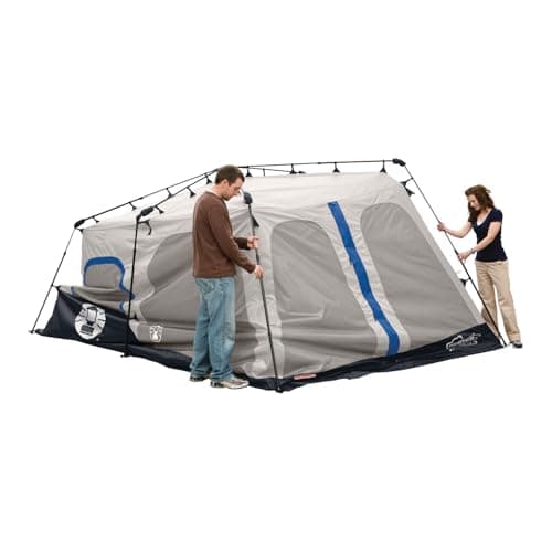 Coleman 4/6/8/10 Person Instant Camping Tent with 1-Minute Setup, Large Family Tent with Pre-Attached Poles, Air Vent, & Carry Bag, Sets Up in About 60 Seconds — view 4