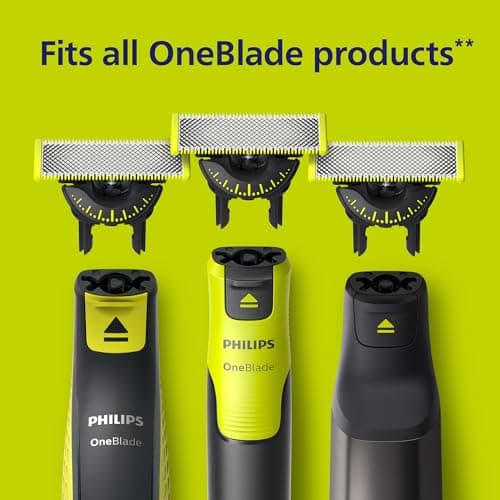 Philips OneBlade 360 Replacement Blade, for OneBlade Electric Shaver and Trimmer, Durable Stainless Steel, Trim, Edge and Shave, Model QP410/50 — view 2