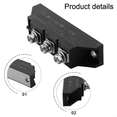 MDK50A 1600V High Voltage Silicon Diode Module for Photovoltaic Reverse Protection — Bridge for Solar Panel Systems, Aerospace — view 3