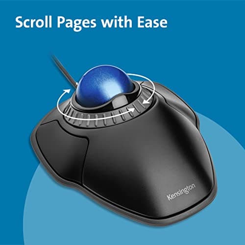 Kensington Orbit Trackball Mouse with Scroll Ring (K72337US), 4 1/2X5 1/2X2" — view 3