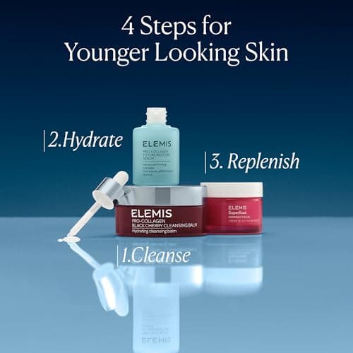 ELEMIS Superfood Midnight Facial - Lightweight Overnight Facial Cream, Prebiotic-Infused Hydrating Gel, Camu Camu Moisturizer, Omega Rich Night Cream - 50ml — view 3
