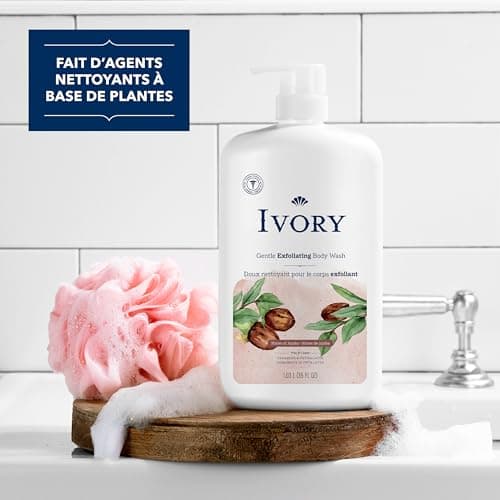 Ivory Gentle Exfoliating Body Wash, Notes of Jojoba Scent, 1.03 L — view 11