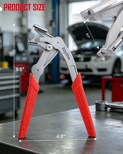 Car Clip Pliers, Professional Auto Clip Removal Pliers Tool, Panel Clip Removal Tool for Automotive Plastic Fasteners, Push Pin & Door Trim Disassembly Without Damage — view 2