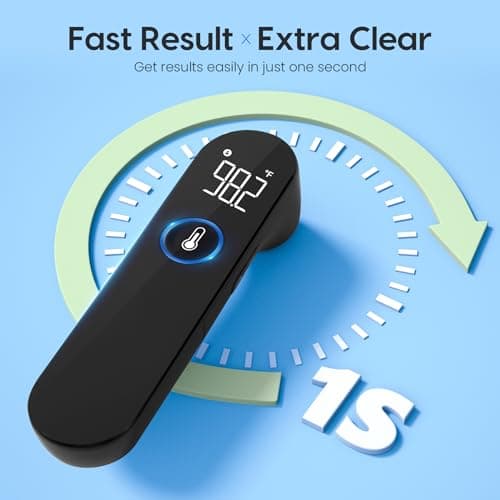 Viproud No-Touch Baby Thermometer for Adults and Kids, Fast & Accurate — view 4