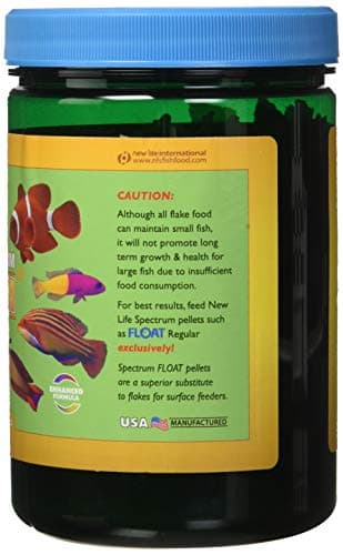 New Life Spectrum Naturox Optimum All Purpose Flakes 90g Fish Food — view 2