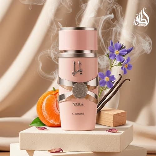 Lattafa Yara - Vanilla, Gourmand, Fruity, Floral - Eau de Parfum Long-Lasting Fragrance for Women, 3.40 Ounce / 100 ml — view 5
