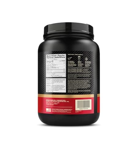 Optimum Nutrition Gold Standard 100% Whey Protein Powder, 670g - Vanilla Ice Cream - 22 servings (packaging may vary) — view 3