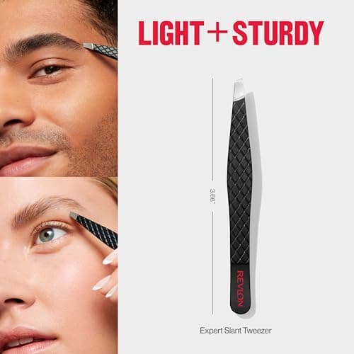 Revlon Expert Slant Tweezer, High Precision For an Easy Hair Removal, Made With Stainless Steel, 1 Count — view 7