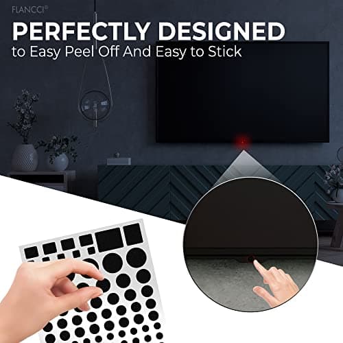 FLANCCI LED Light Dimming Stickers, Adhesive Light Filters for Reducing Bright LED Lights, Sleep-Friendly Light Softening Sheets (2 Sheets)