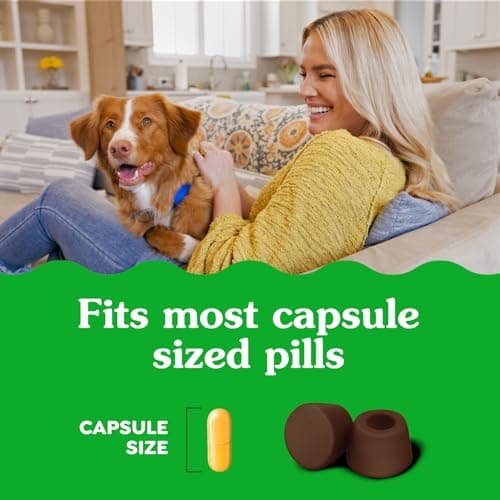 GREENIES PILL POCKETS Dog Treats Capsule Size Natural Soft Chicken Flavor, (30 Treats) 7.9oz. Pack — view 5