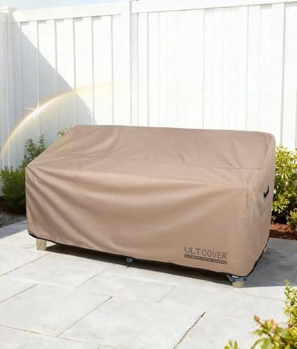 ULTCOVER Patio Furniture Sofa Cover 88W x 35D x 35H inch Waterproof Outdoor 3-Seater Couch Cover — view 5