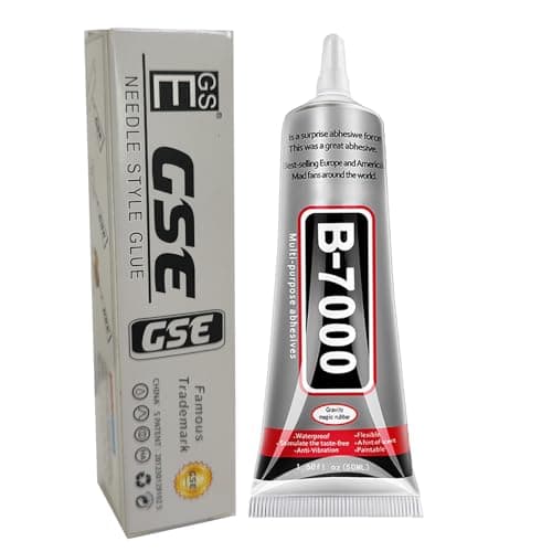 B7000 Jewelry Glue for Making, FITTDYHE 1PCS 50ML/1.69 fl oz Clear Adhesive for Rhinestone, Fabric, Multipurpose Super B-7000 for Phone Repair, Nail Art, Wood, Glass, Charms — view 6
