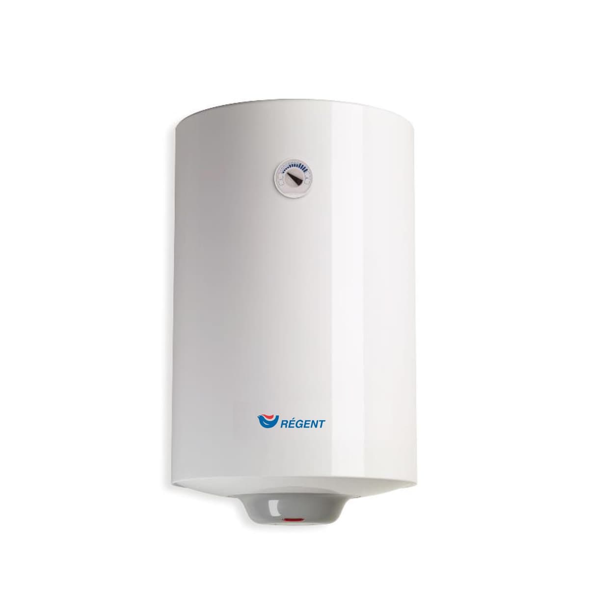 Regent - Termo Eléctrico 80 Litros, Calentador de Agua Eléctrico Vertical Seguro Duradero con Luz Piloto, 48x45x77.8 cm - Calentadores Fabricados para Instalación en España - Eficiencia C Rango (A+/F)