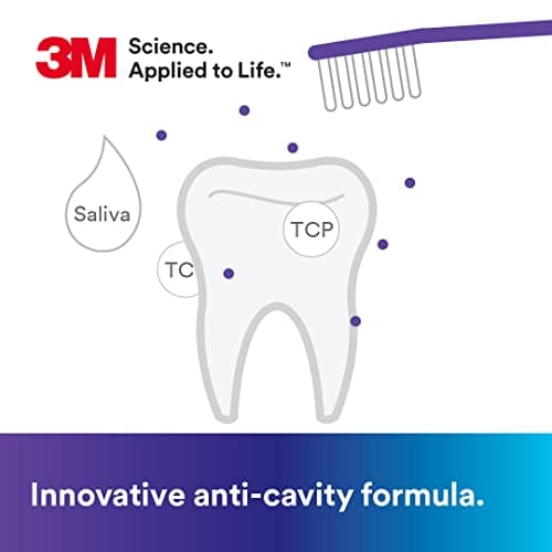 3M Clinpro 5000 Anti-Cavity Toothpaste, 1.1% Sodium Fluoride, Spearmint Flavour, Prescription Strength Fluoride Toothpaste for Enamel Protection & White Spot Remineralization, 113 g — view 6