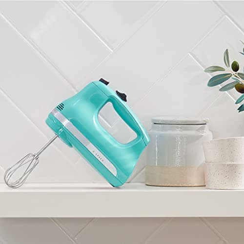 KitchenAid 5 Ultra Power Speed Hand Mixer - KHM512, Aqua Sky — view 2