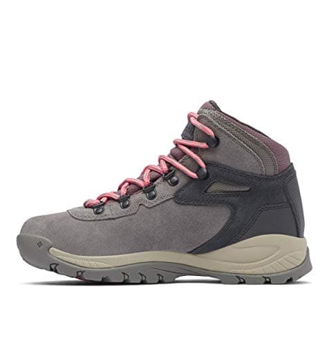 Columbia Women's Newton Ridge Plus Waterproof Amped Leather & Suede Hiking Boot Stratus/Canyon Rose, 10 Regular US — view 6