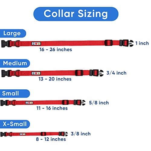 Pawtitas Reflective Dog Collar with Stitching Reflective Thread | Reflective Dog Collar with Buckle Adjustable and Better Training Great Collar for Small Dogs - Green Camo Collar — view 6
